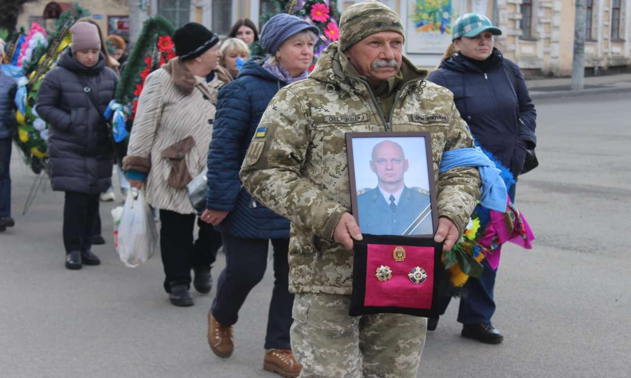 Умань провела в останню путь ще одного захисника України