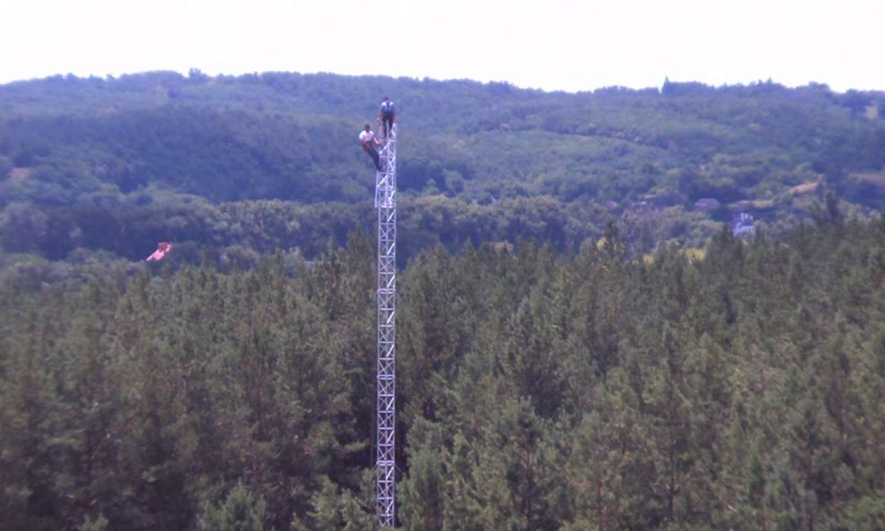 У Чигиринському лісництві встановили нову вежу для відеоспостереження за лісовими масивами