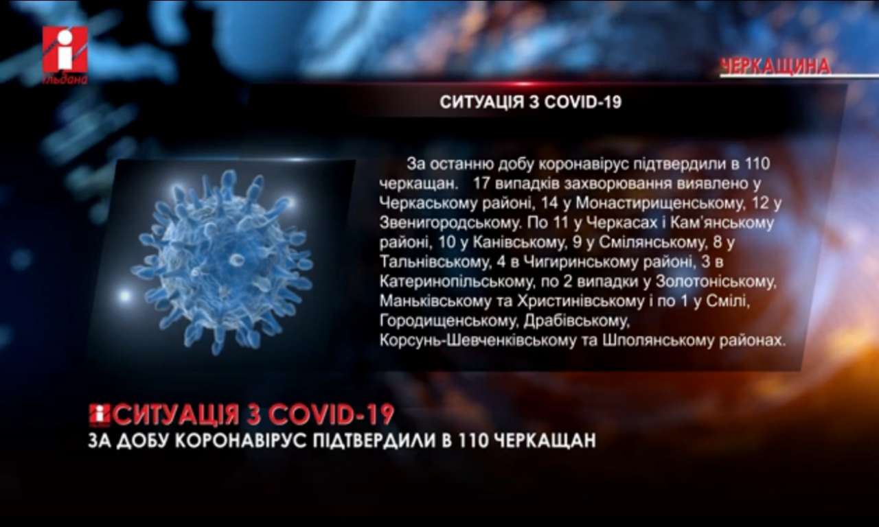 За 14 жовтня коронавірус підтвердили в 110 черкащан (ВІДЕО)